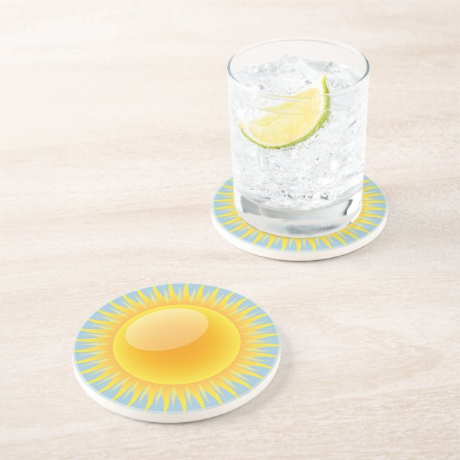 Posavasos Sol brillante (Lado)