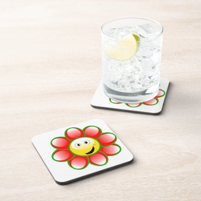 Posavasos Sol sonriente (Lado Derecho)