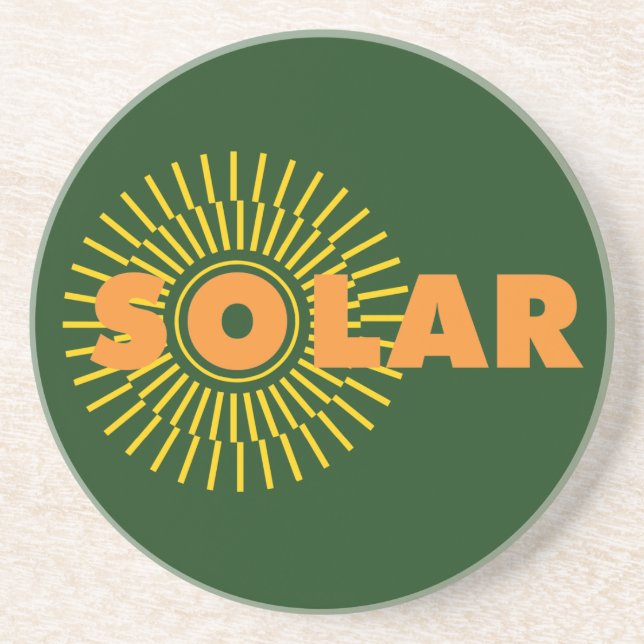 Posavasos Solar Power Sun (Frente)