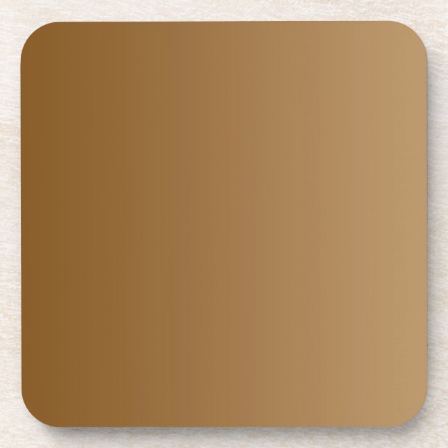 Posavasos SÓLO gradientes DE COLOR - marrón (Frente)