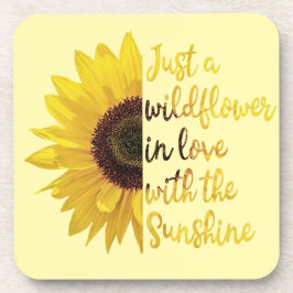 Posavasos Solo una flor silvestre