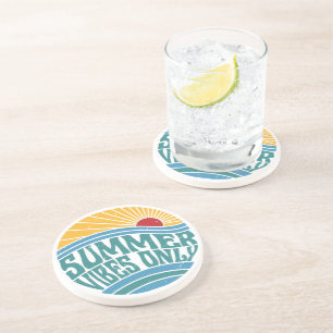 Posavasos Solo Vibraciones Retro de Verano