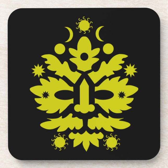 Posavasos solsticio de verano feliz verano medio (Frente)