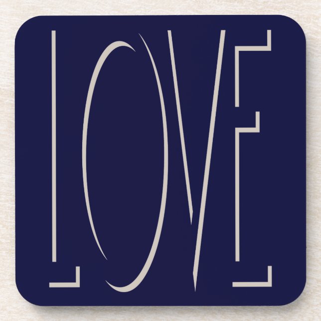Posavasos Sombra de amor (Frente)