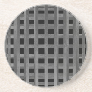 Posavasos Sombras del patrón de planchas grises