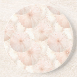 Posavasos Sombrillas Rosa Claro