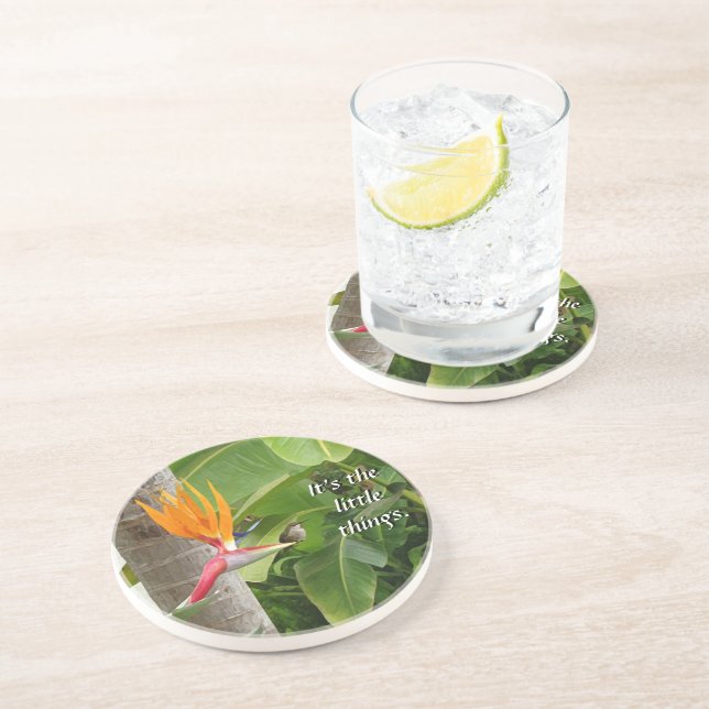Posavasos Son las pequeñas cosas (Lado)