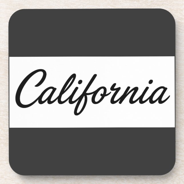 Posavasos Soñando con California (Frente)