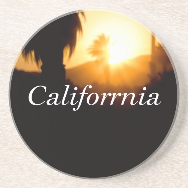 Posavasos Soñando con California (Frente)