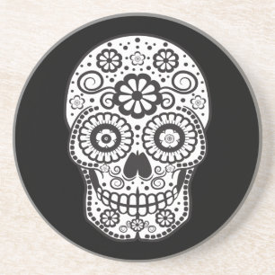 Posavasos Sonriente Sugar Skull