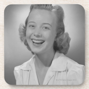 Posavasos Sonrisa de la mujer