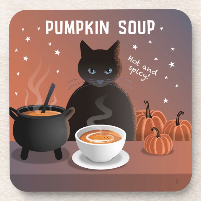 Posavasos Sopa de Calabaza (Frente)