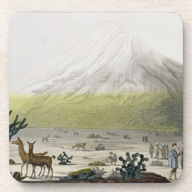 Posavasos Soporte Chimborazo, Ecuador, de 'Le Costume Ancien (Frente)