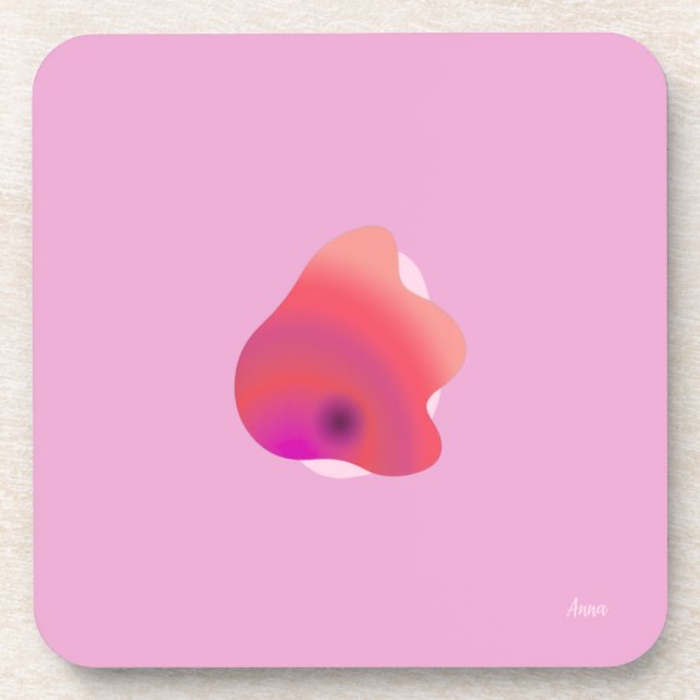 Posavasos Soporte de forma abstracta (Frente)