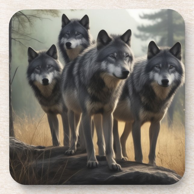 Posavasos Soporte de plástico duro (Frente)