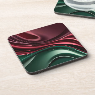 Posavasos Soporte de plástico duro con gráfico elegante