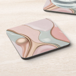 Posavasos Soporte de plástico duro con gráfico elegante