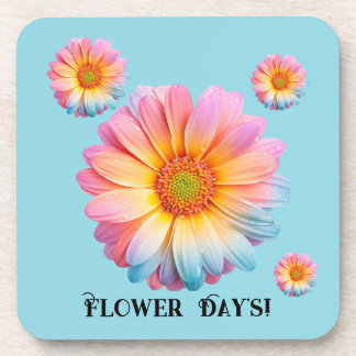 Posavasos Soporte de plástico duro (Día de las Flores)