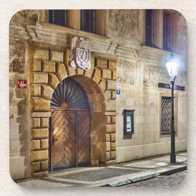 Posavasos Soporte de plástico duro para puerta Renesance (Frente)