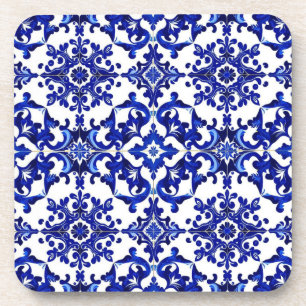 Posavasos soportes con volutas portuguesas