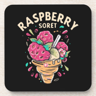 Posavasos Sorbete de frambuesa