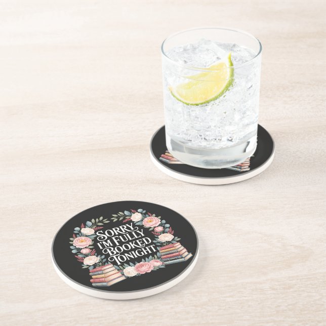 Posavasos Sorry I'M Fully Booked Tonight (Lado)