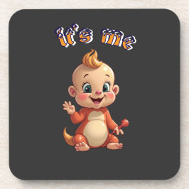 Posavasos souriez à la joie de bébé mignonne, et au bonheur.