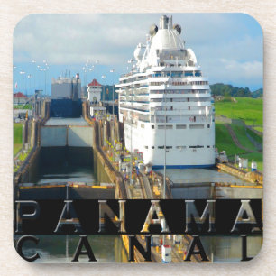 Posavasos Souvenir del Canal de Panamá