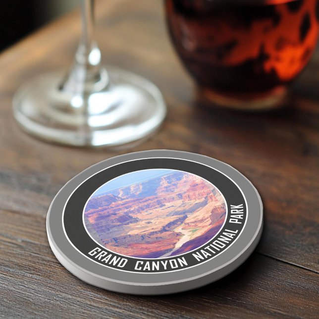 Posavasos Souvenir del parque nacional del Gran Cañón (Sandstone Coaster)