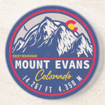 Souvenirs Retro Sunset de Mount Evans
