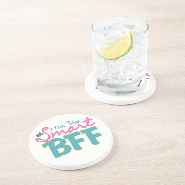 Posavasos Soy el BFF inteligente (Lado)
