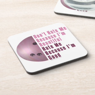 Posavasos Soy Hermosa Estoy Bien Bolos Rosa