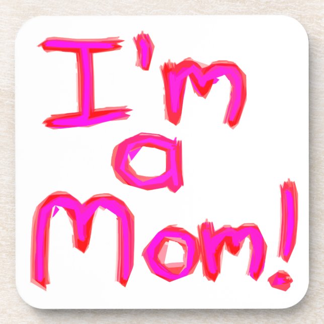 Posavasos ¡Soy MAMÁ! (Frente)