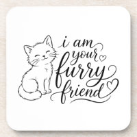 Soy tu amigo peludo Diseño de mascota linda