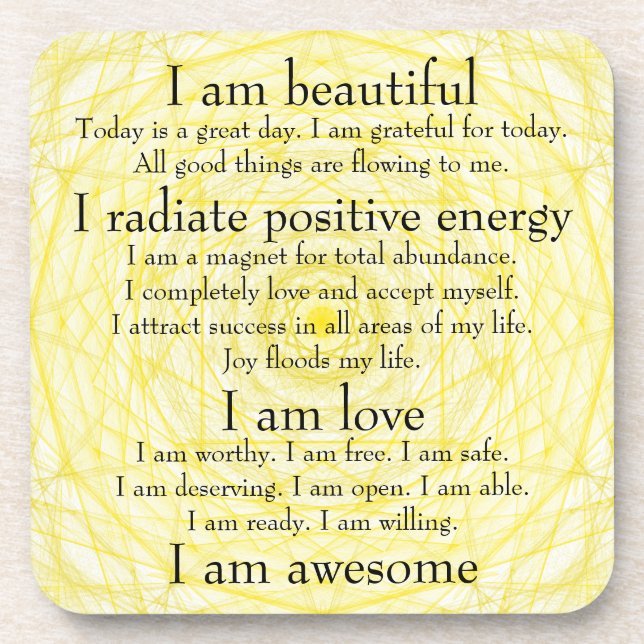 Posavasos Soy una montaña rusa increíble (Frente)