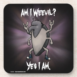 Posavasos ¿Soy Weevil Heavy Metal Cartoon