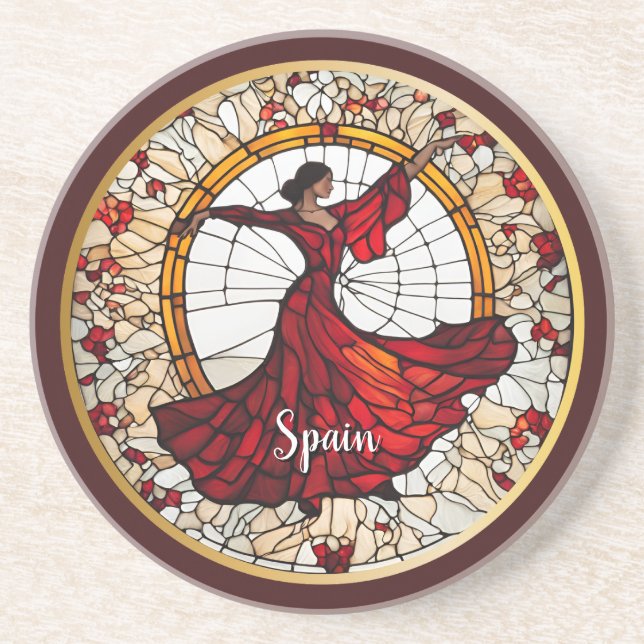 Posavasos Spain Vacation Souvenir  (Frente)