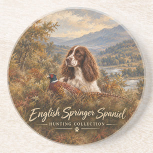 Posavasos Spaniel de Springer Inglés