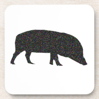 Posavasos Sparkly Pig Cork Coaster