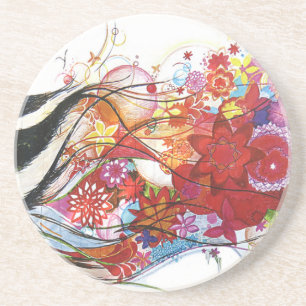 Posavasos Sparrow gráfico