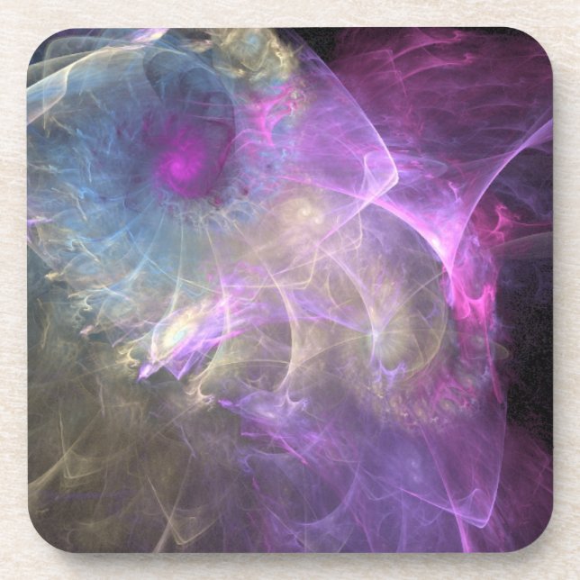 Posavasos Spinning Pastel Swirls (Frente)