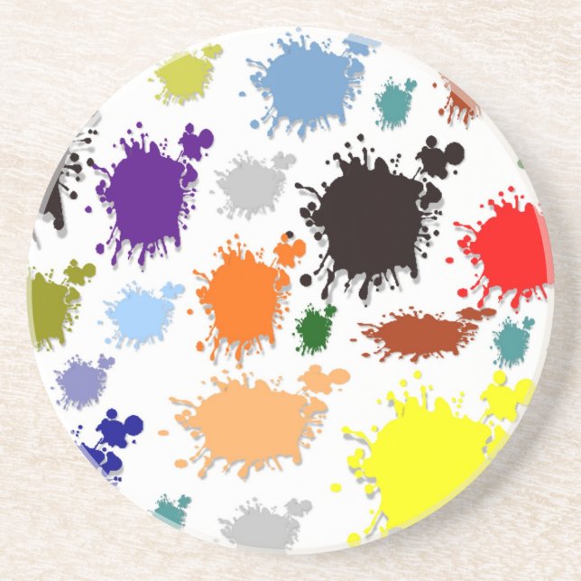 Posavasos Splash Paint Coaster (Frente)