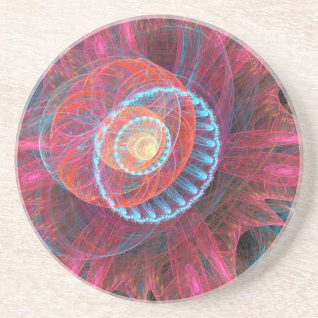 Posavasos Splash Rojo (Frente)