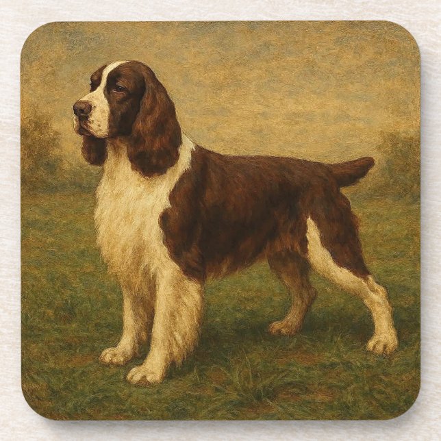 Posavasos Springer Spaniel Inglés (Frente)