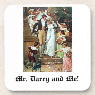 Posavasos ¡Sr. Darcy y yo!