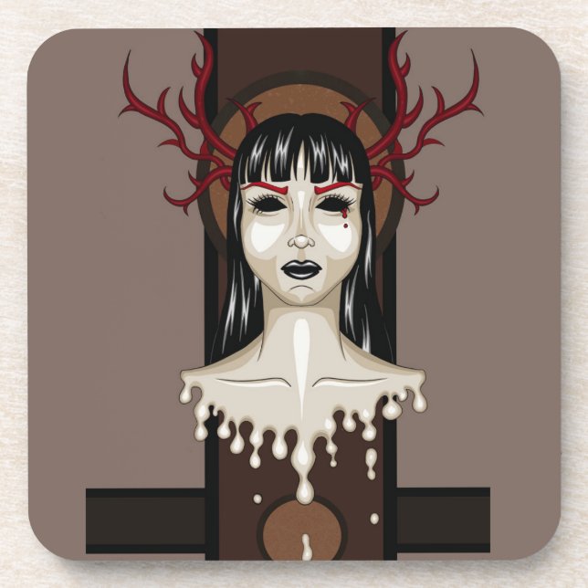 Posavasos Srta. D. (Frente)