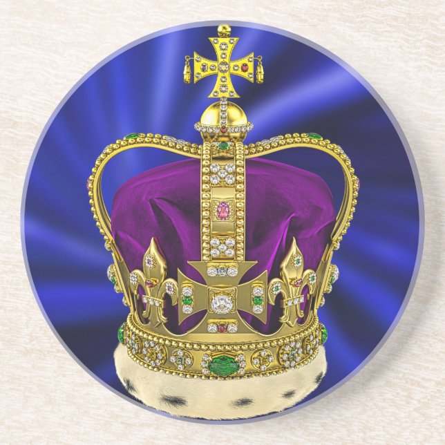 Posavasos St Edwards Crown with Fur (Frente)