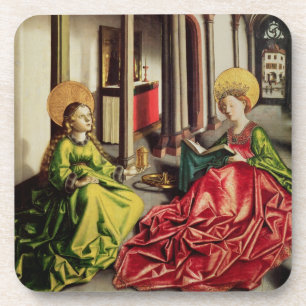 Posavasos St Mary Magdalena y St. Catherine de Alexandría