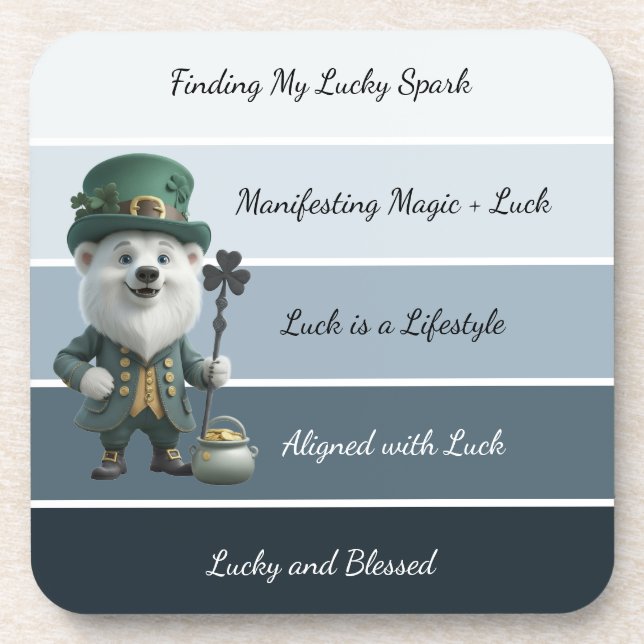 Posavasos St. Patrick’s Affirmation (Frente)