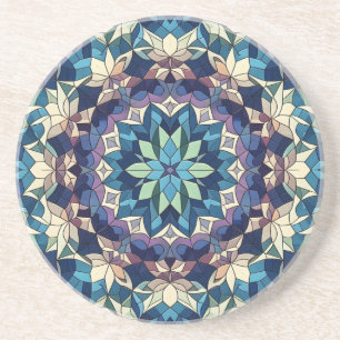 Posavasos Stain Glass Bloom #2